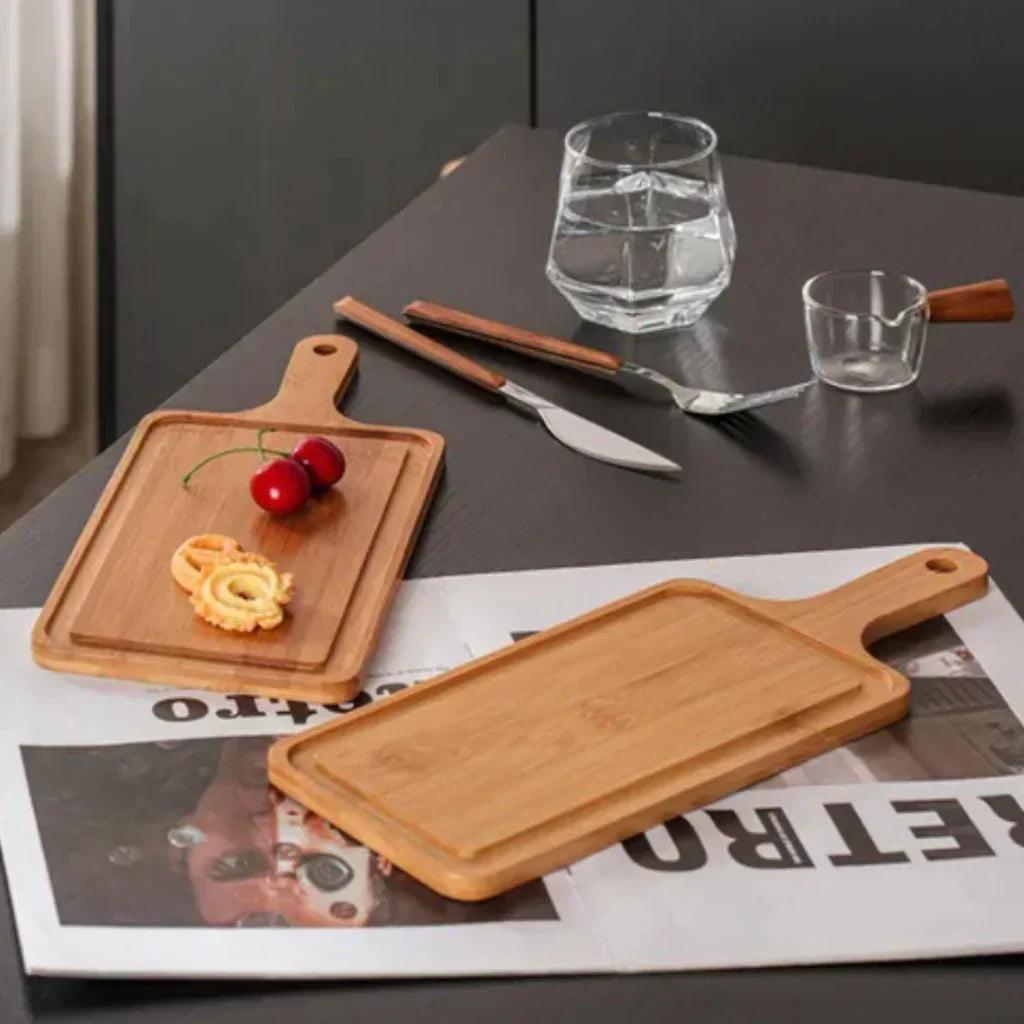 Tabla de Cortar Rectangular de Bambú | Cocina