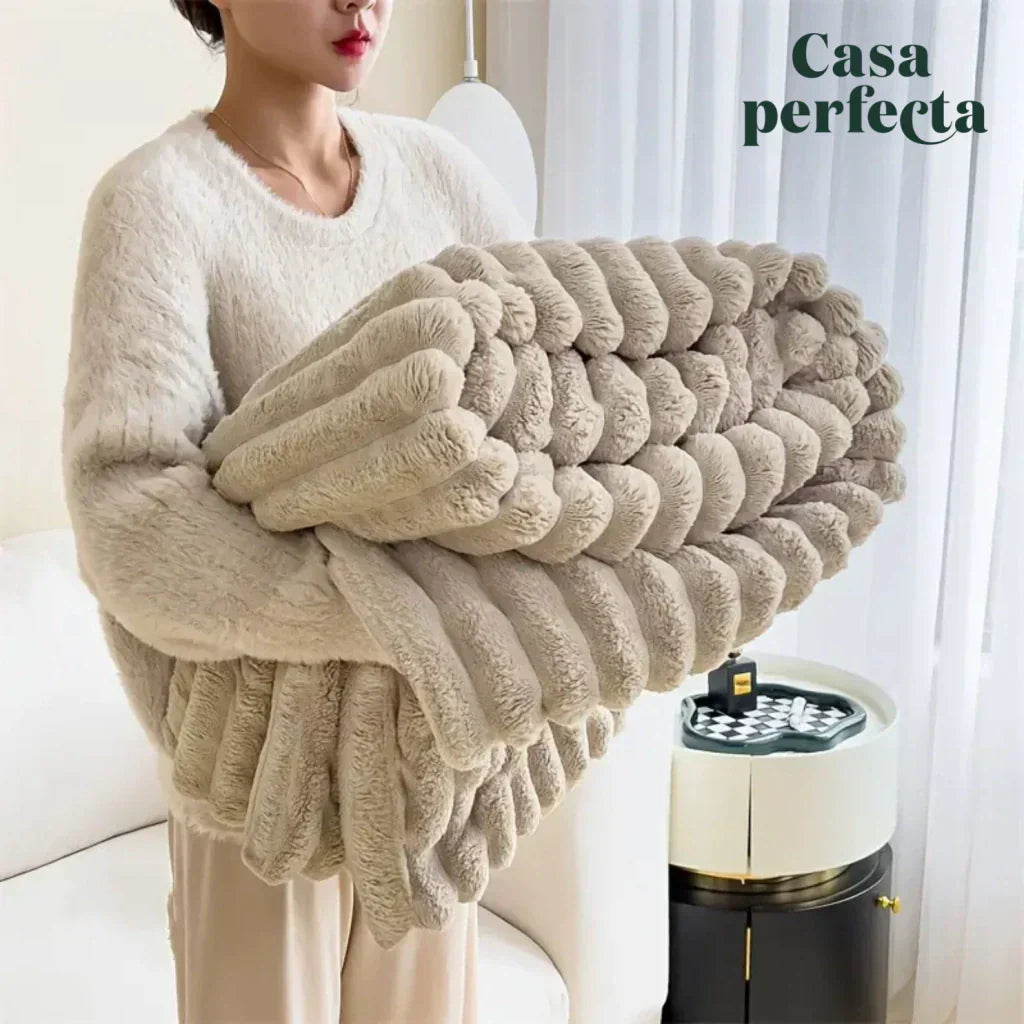Manta de Invierno Clásica Efecto Nube | Ultrasuave