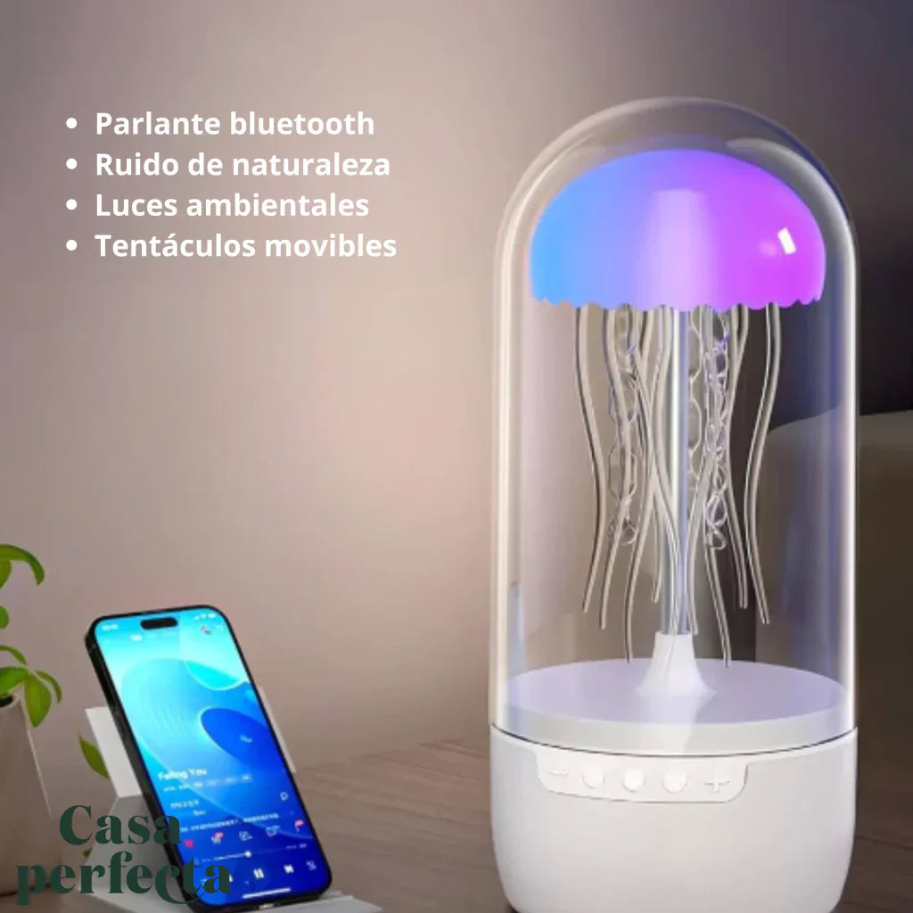 Lámpara de noche Jelly con altavoz integrado