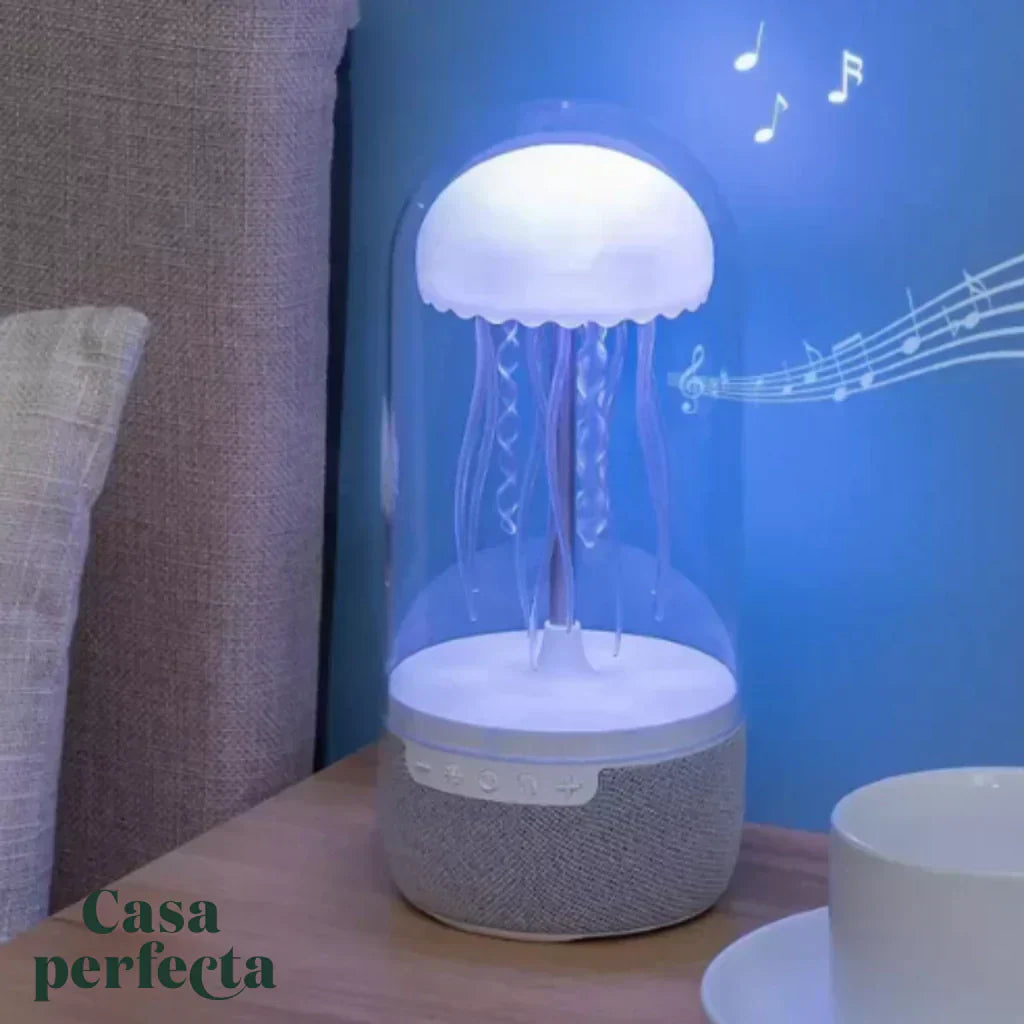 Lámpara de noche Jelly con altavoz integrado