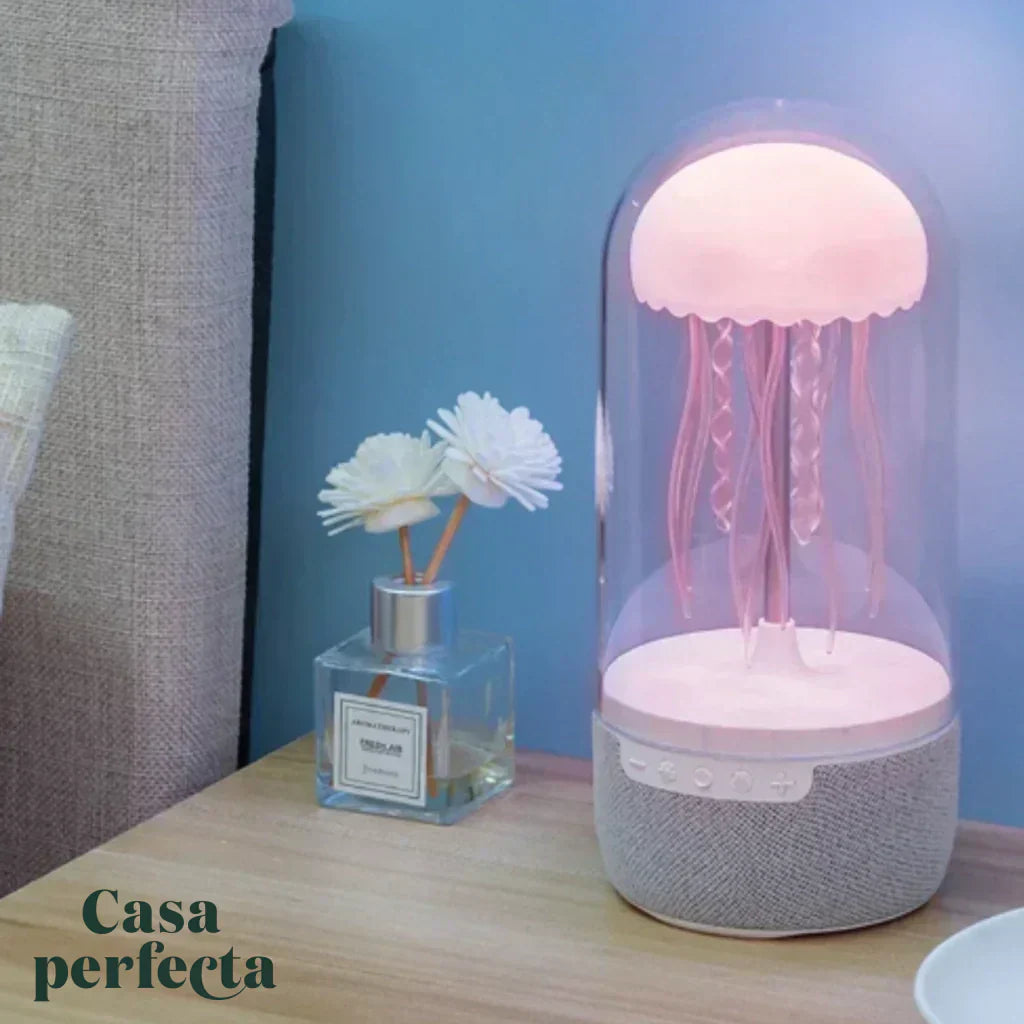 Lámpara de noche Jelly con altavoz integrado