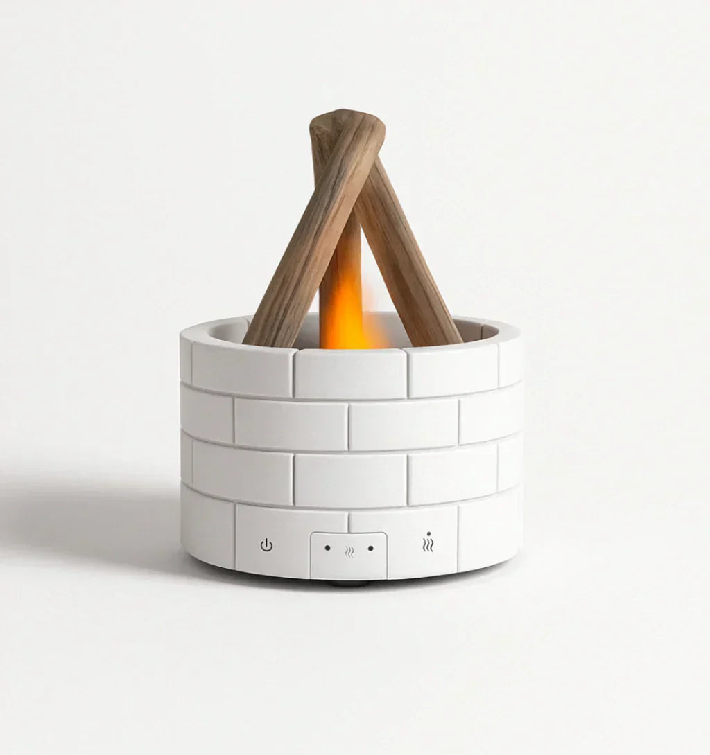 Humidificador de Aromaterapia Efecto Llama | Uso Interior
